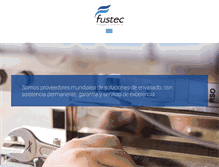 Tablet Screenshot of fustec.com.ar